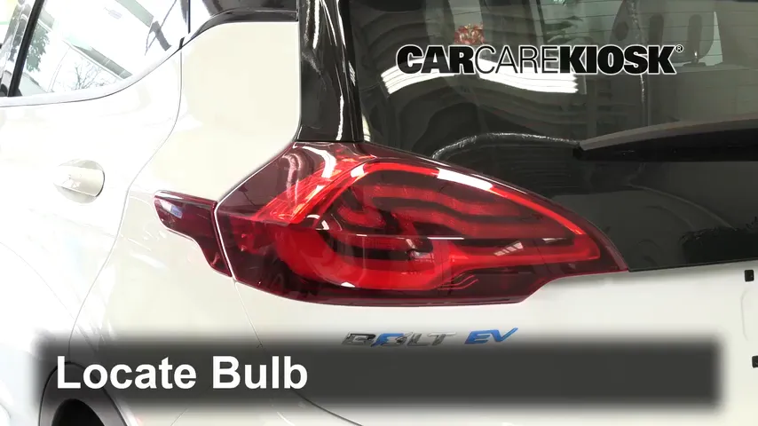 2017 Chevrolet Bolt EV LT Electric Luces Luz trasera (reemplazar foco)